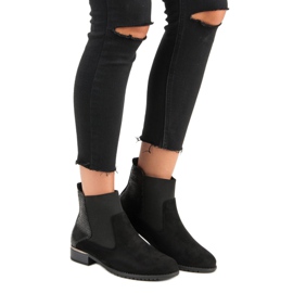 Lucky Shoes Cómodas botas Jodhpur negro 1