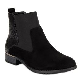 Lucky Shoes Cómodas botas Jodhpur negro 3