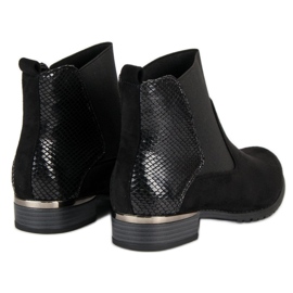 Lucky Shoes Cómodas botas Jodhpur negro 5