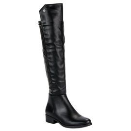 Botas VINCEZA a medida negro 3
