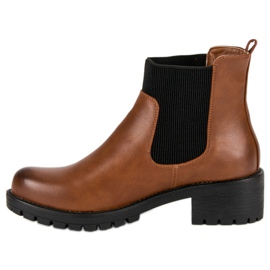 Botas de moda Jodhpur de VINCEZA marrón 4