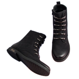 Botas vinceza negras con estilo negro 1