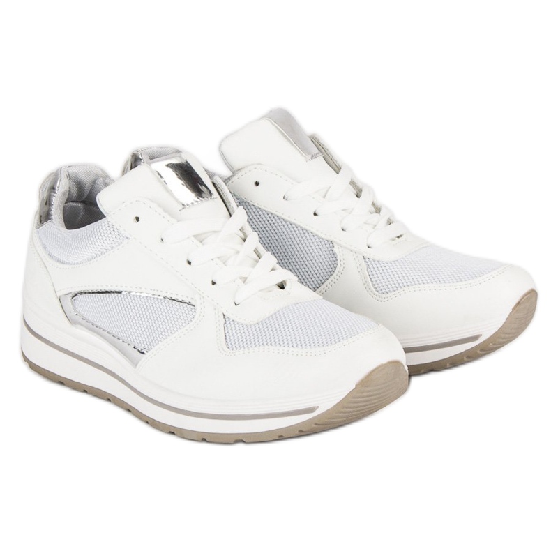 Calzado deportivo de moda blanco 2