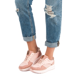 Calzado deportivo de moda rosa 2