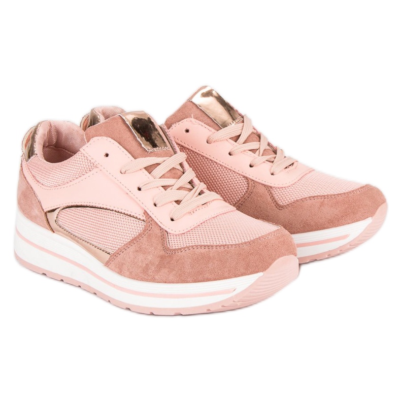 Calzado deportivo de moda rosado 1 Calzado deportivo de moda rosado 1