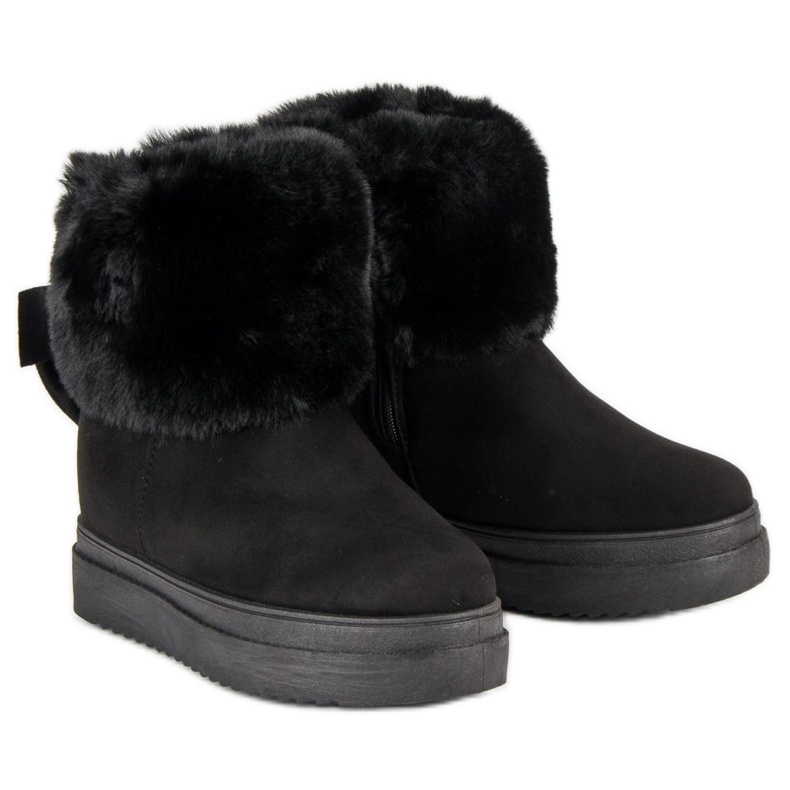 Botas de nieve Con piel VINCEZA negro 1