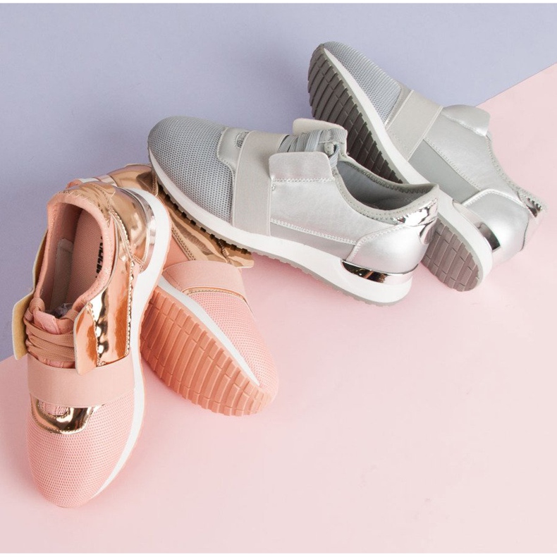 Calzado deportivo sin cordones gris 1 Calzado deportivo sin cordones gris 1