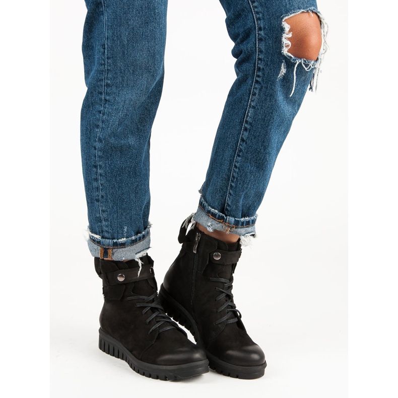 Botas de trabajo VINCEZA negras negro 1