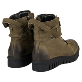Botas de trabajo VINCEZA caqui verde 7