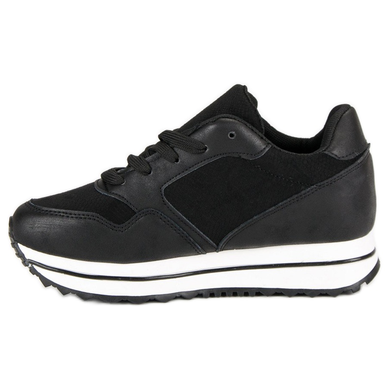 Marquiz Zapatillas de moda en la plataforma. negro 2