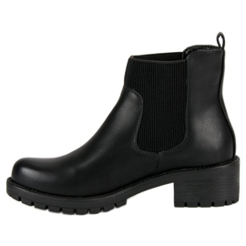 Botas de moda Jodhpur de VINCEZA negro 4