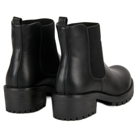Botas de moda Jodhpur de VINCEZA negro 5