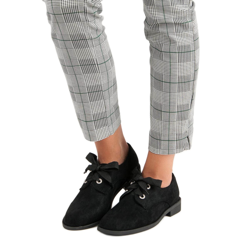 Bello Star Zapatos negros atados 2