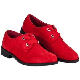 Bello Star Zapatos rojos con cordones 4
