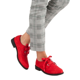 Bello Star Zapatos rojos con cordones 3