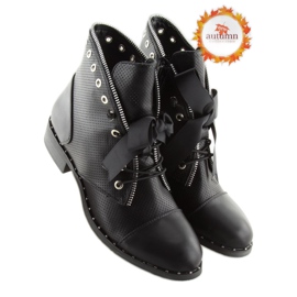 Negro Botas negras para mujer 17018-9 negro 1 Negro Botas negras para mujer 17018-9 negro 1