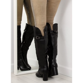 Tacones negros A-9 Black 4