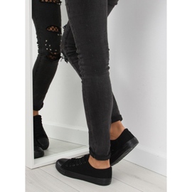 Zapatillas de mujer monocolor negras NB176 Black negro 3