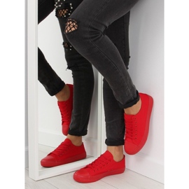 Zapatillas de mujer monocolor rojas NB176 Big Red rojo 3