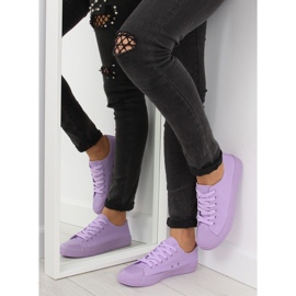 Zapatillas de mujer monocolor violeta NB176 L.PURPLE 1