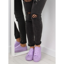Zapatillas de mujer monocolor violeta NB176 L.PURPLE 2