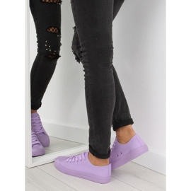 Zapatillas de mujer monocolor violeta NB176 L.PURPLE 3