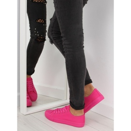 Zapatillas de mujer monocolor fucsia NB176 Fuxia rosado 3