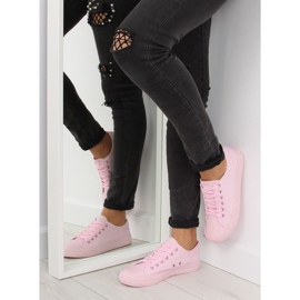 Zapatillas de mujer monocolor rosas NB176 Pink rosado 2