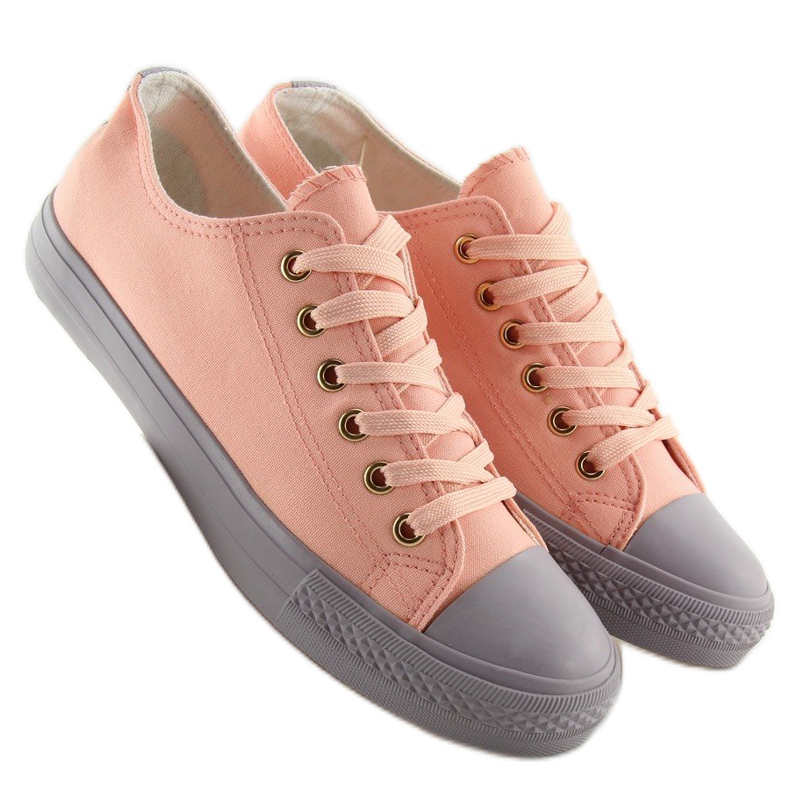 Zapatillas de mujer rosas y grises BL97P ROSA / GRIS rosado 1
