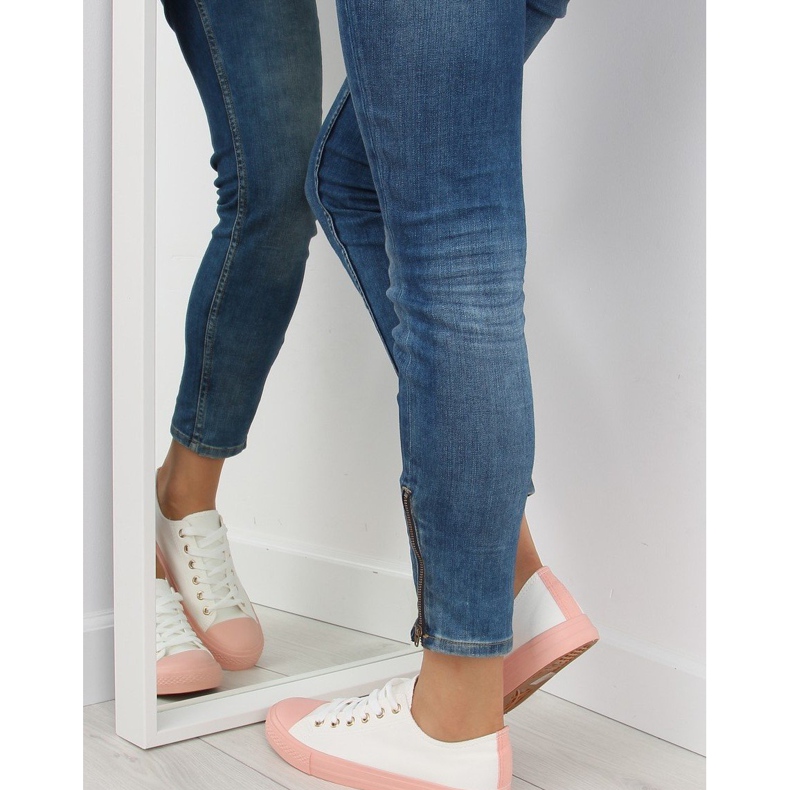 Zapatillas de mujer blanco y rosa BL97P BLANCO / ROSA rosado 1 Zapatillas de mujer blanco y rosa BL97P BLANCO / ROSA rosado 1