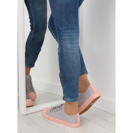 Zapatillas de mujer gris y rosa BL97P GRIS / ROSA 1