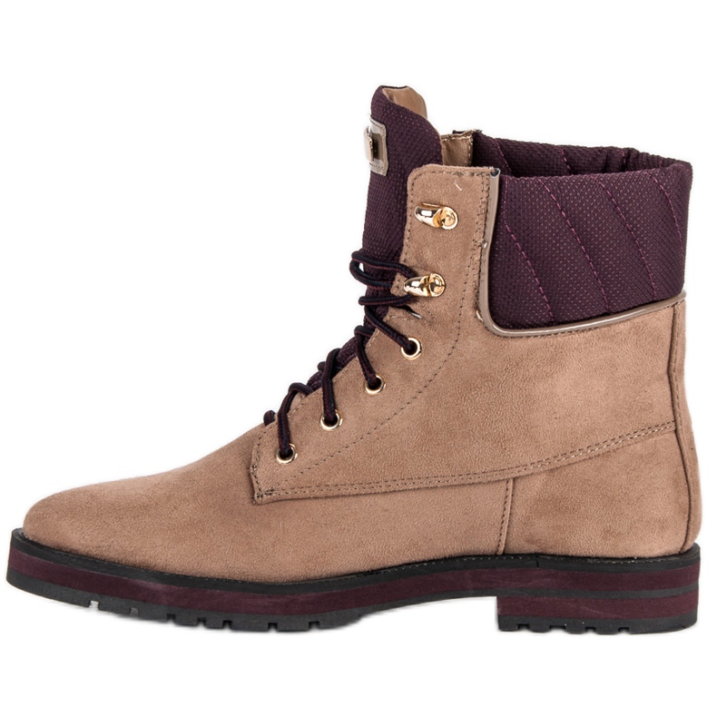 Lucky Shoes Trabajadores de ante marrón 1 Lucky Shoes Trabajadores de ante marrón 1