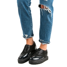 Lucky Shoes Zapatos lacados negros 4