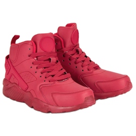 Zapatos rojos por encima del tobillo. 1