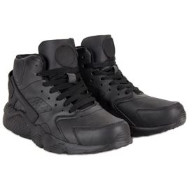 Botas negras por encima del tobillo negro 1
