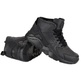 Botas negras por encima del tobillo negro 6