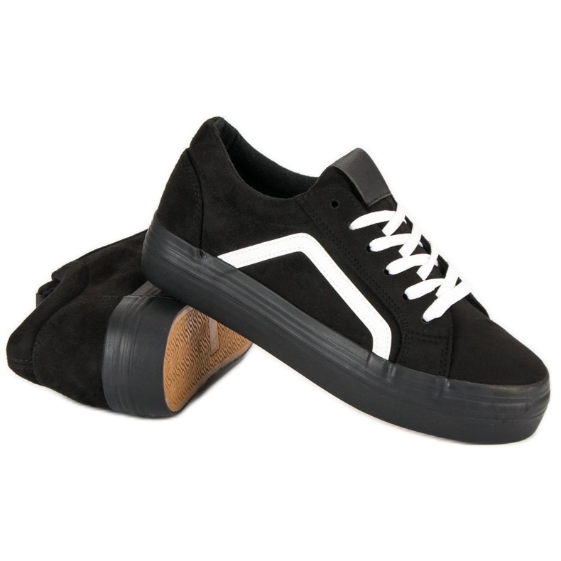 Sport Zapatillas de ante negras negro 1 Sport Zapatillas de ante negras negro 1