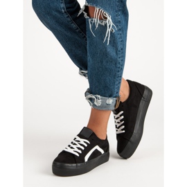 Sport Zapatillas de ante negras negro 3