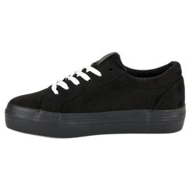 Sport Zapatillas de ante negras negro 6