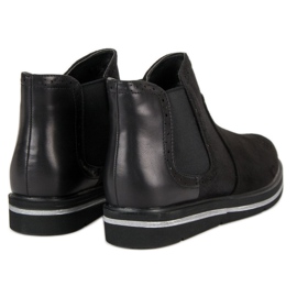 Lucky Shoes Botines Chelsea negros 4