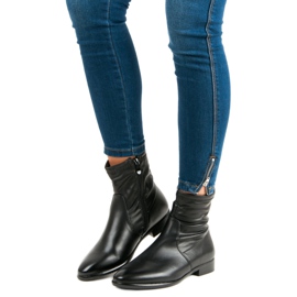 Bella Paris Botas negras clásicas negro 1