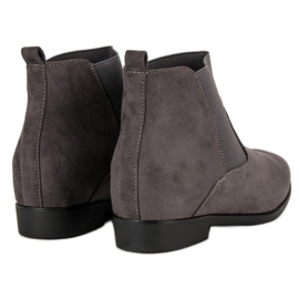 Lucky Shoes Botas de moda de Jodhpur gris 6