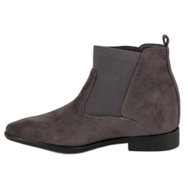 Lucky Shoes Botas de moda de Jodhpur gris 5