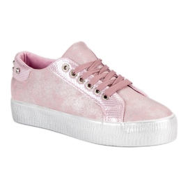 Sweet Shoes Calzado deportivo de moda rosado 4