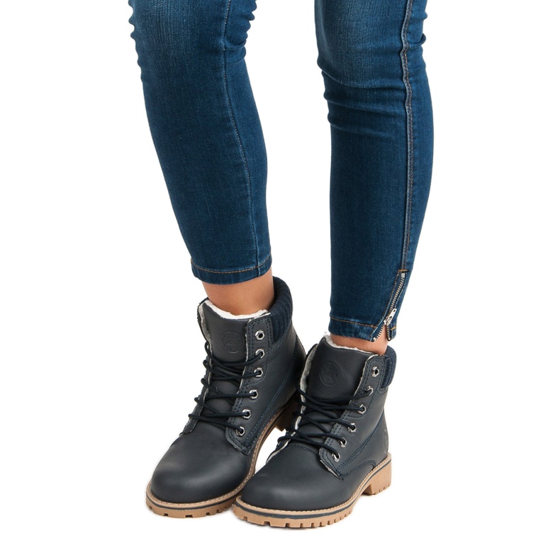 Trappers azul marino con piel de oveja MCKEYLOR 2 Trappers azul marino con piel de oveja MCKEYLOR 2