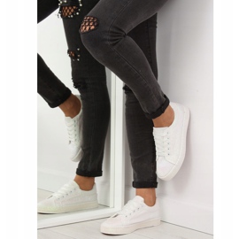 Zapatillas blancas iridiscentes BL142 White blanco púrpura 1