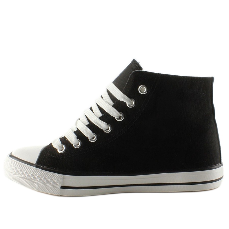 Zapatillas altas con parches R63 Black negro 1 Zapatillas altas con parches R63 Black negro 1