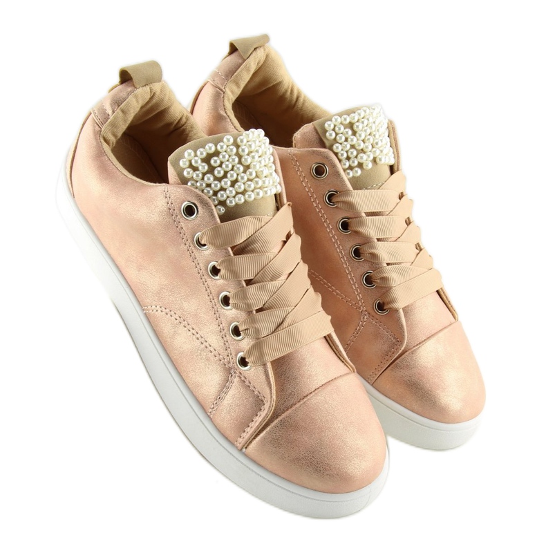 Deportivas con perlas rosa 88013 Rosa 2