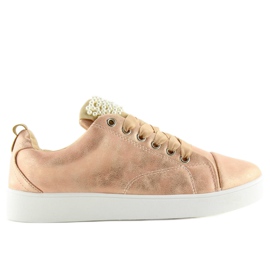 Deportivas con perlas rosa 88013 Rosa 1