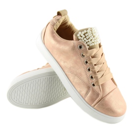 Deportivas con perlas rosa 88013 Rosa rosado 3
